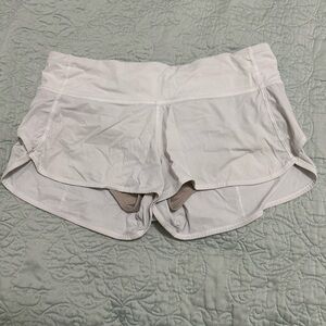 Lululemon white shorts